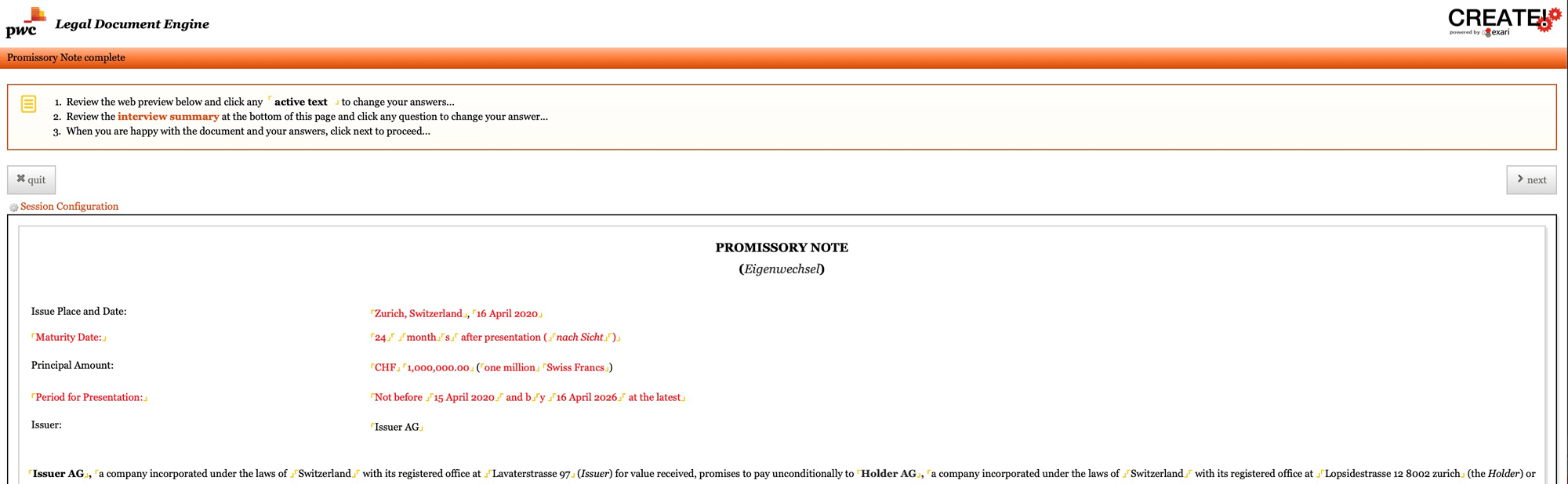 Summary-page-Promissory-Note
